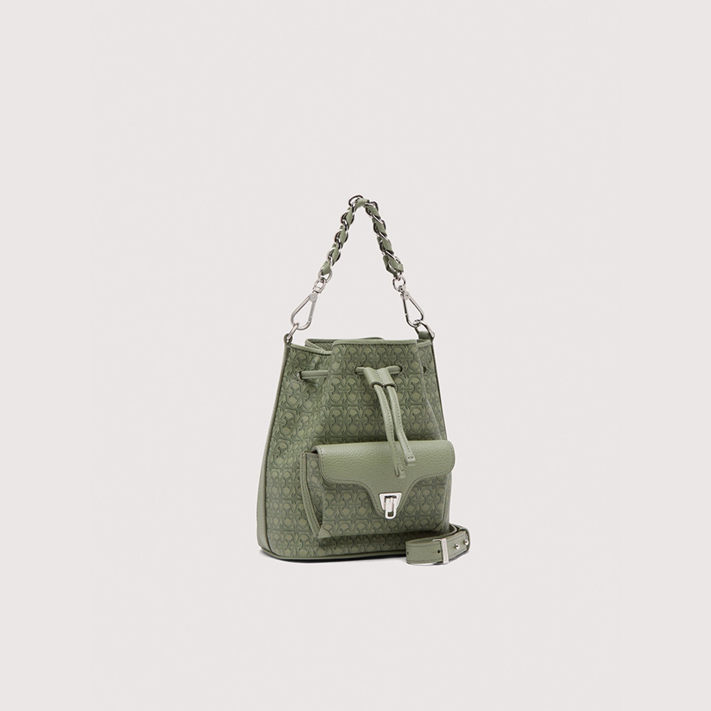 COCCINELLE BEAT GENERATION COATED MONOGRAM SMALL