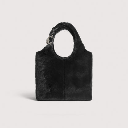 COCCINELLE C-EASY SYNTHETIC FUR SMALL