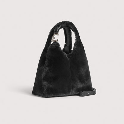 COCCINELLE C-EASY SYNTHETIC FUR SMALL