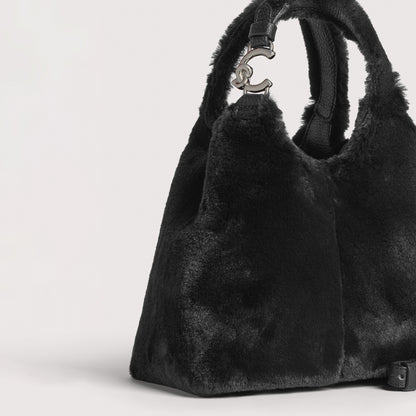 COCCINELLE C-EASY SYNTHETIC FUR SMALL