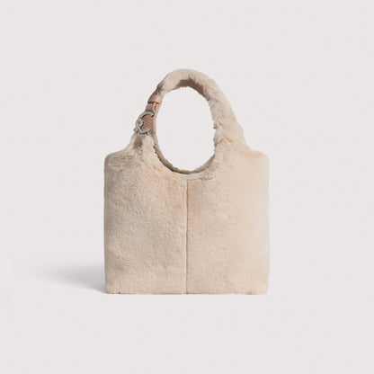 COCCINELLE C-EASY SYNTHETIC FUR SMALL