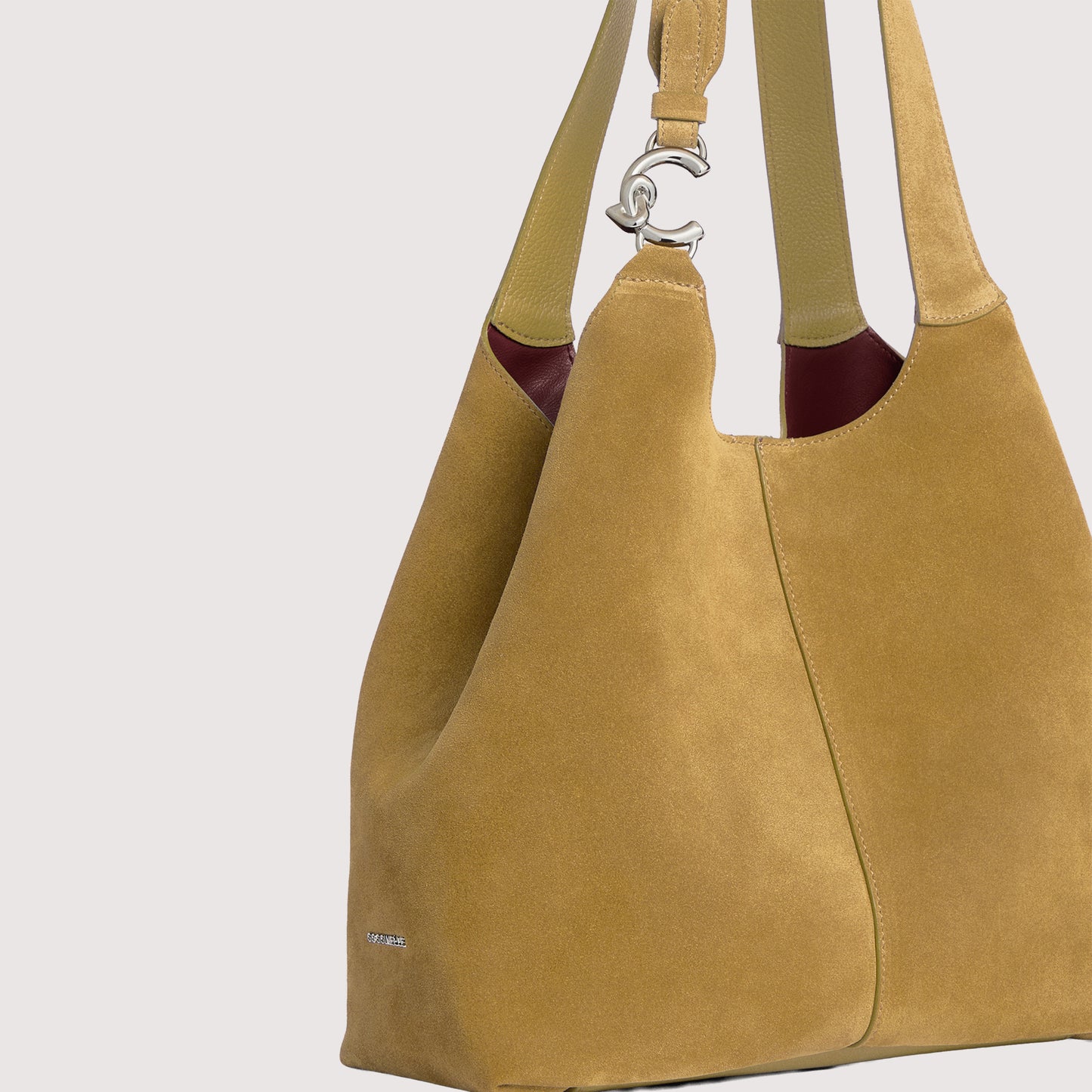 COCCINELLE C-EASY SUEDE MEDIUM