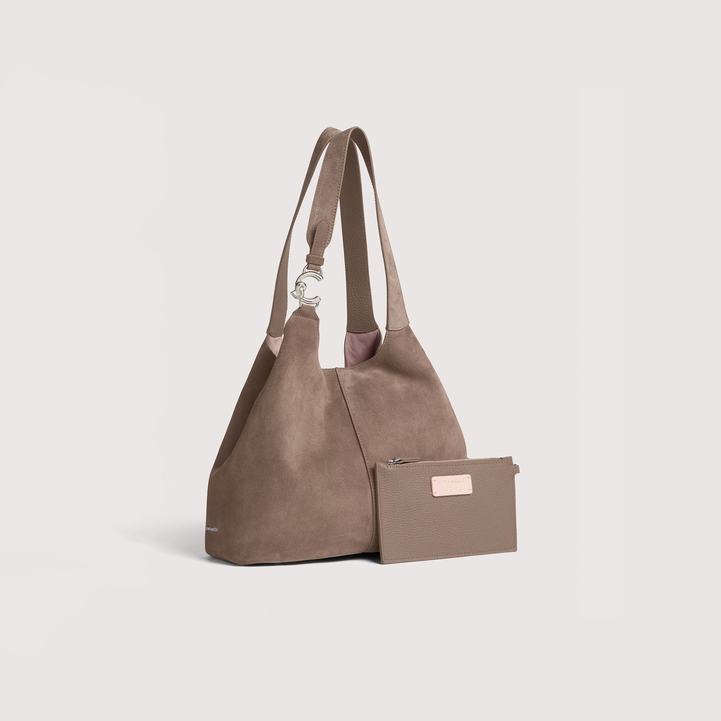 COCCINELLE C-EASY SUEDE MEDIUM