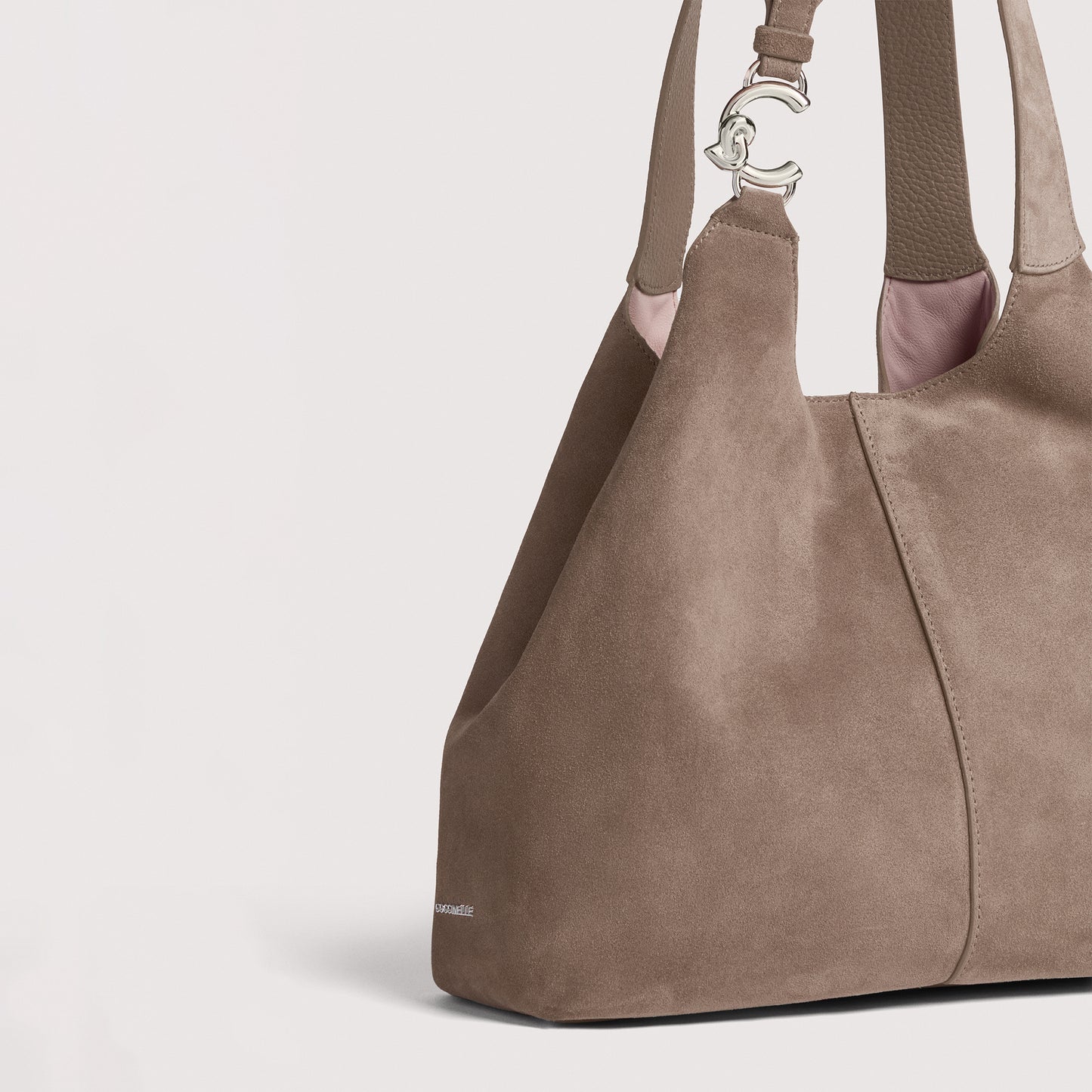 COCCINELLE C-EASY SUEDE MEDIUM