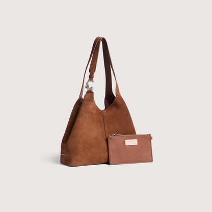 COCCINELLE C-EASY SUEDE MEDIUM