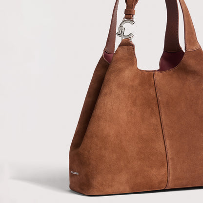 COCCINELLE C-EASY SUEDE MEDIUM