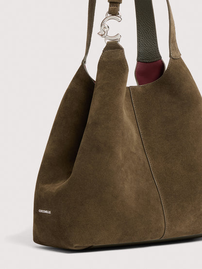 COCCINELLE C-EASY SUEDE MEDIUM