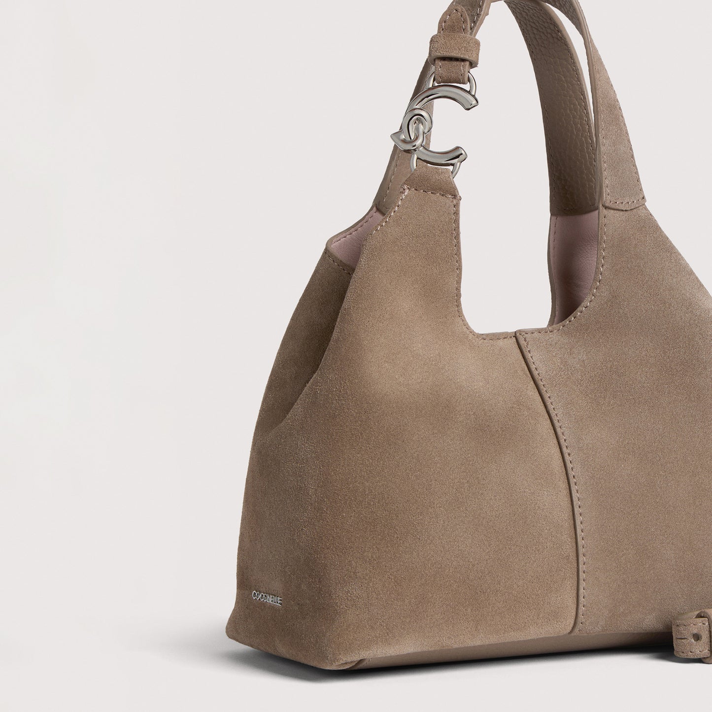 COCCINELLE C-EASY SUEDE SMALL