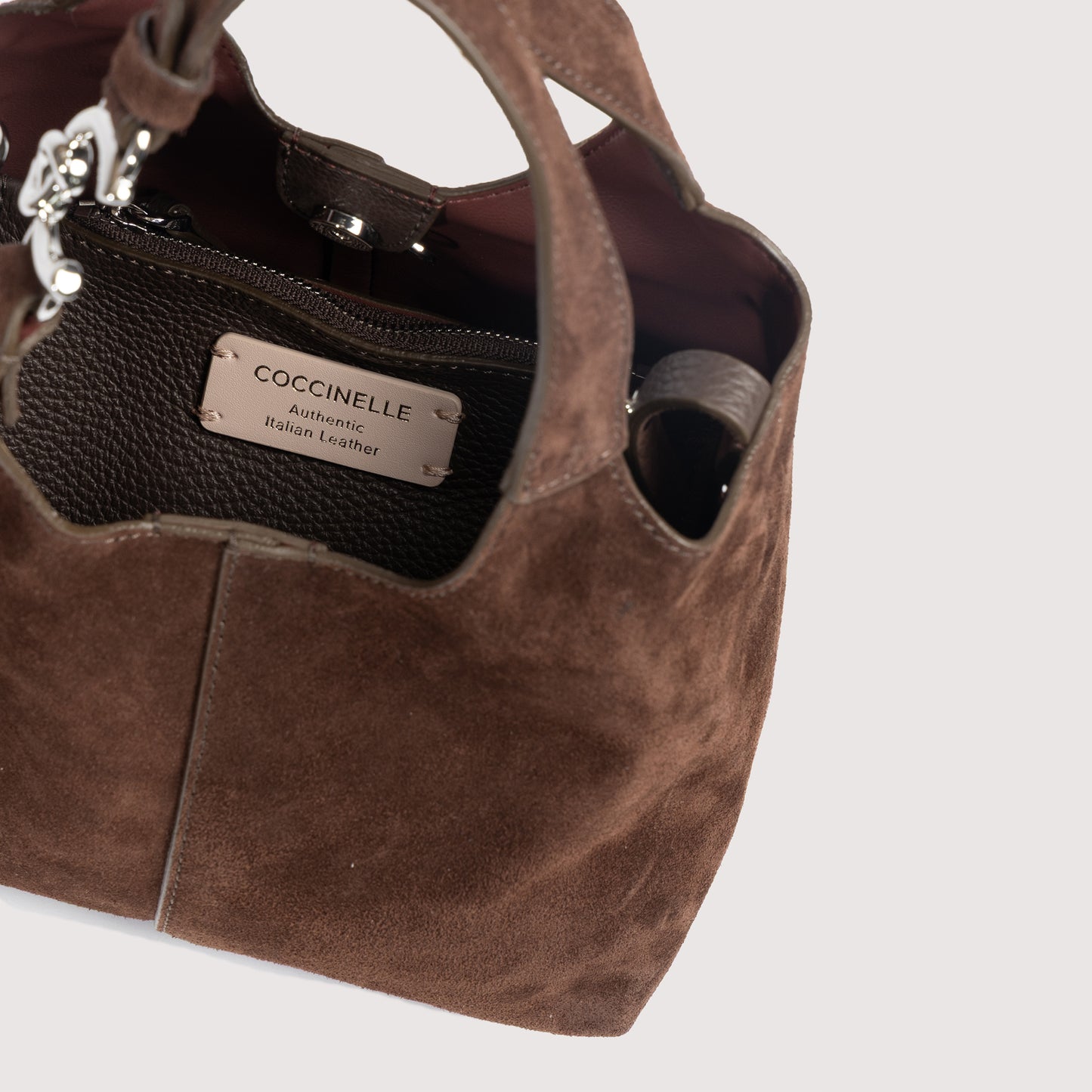 COCCINELLE C-EASY SUEDE SMALL