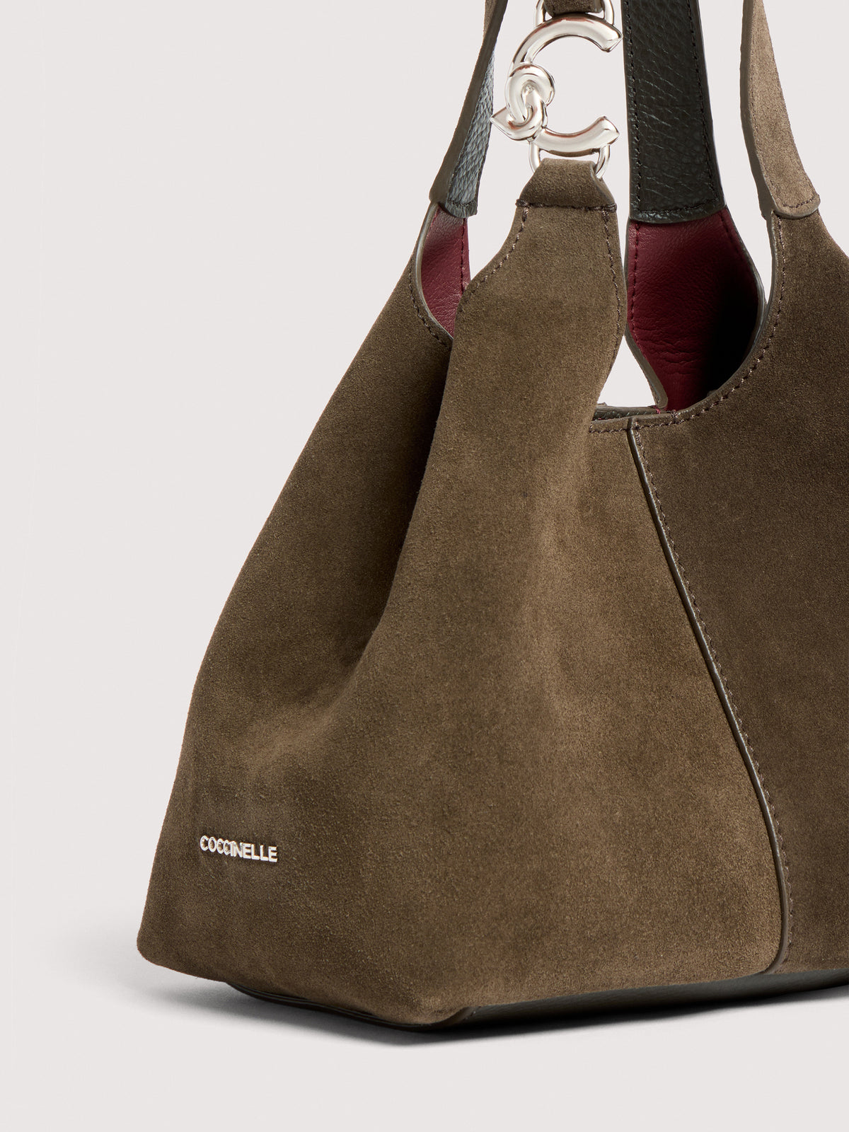COCCINELLE C-EASY SUEDE SMALL