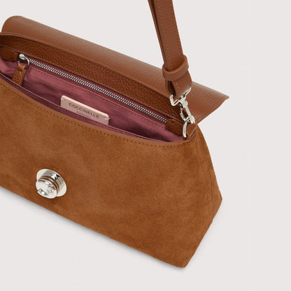 COCCINELLE NIKLA SUEDE BIMATERIAL MEDIUM