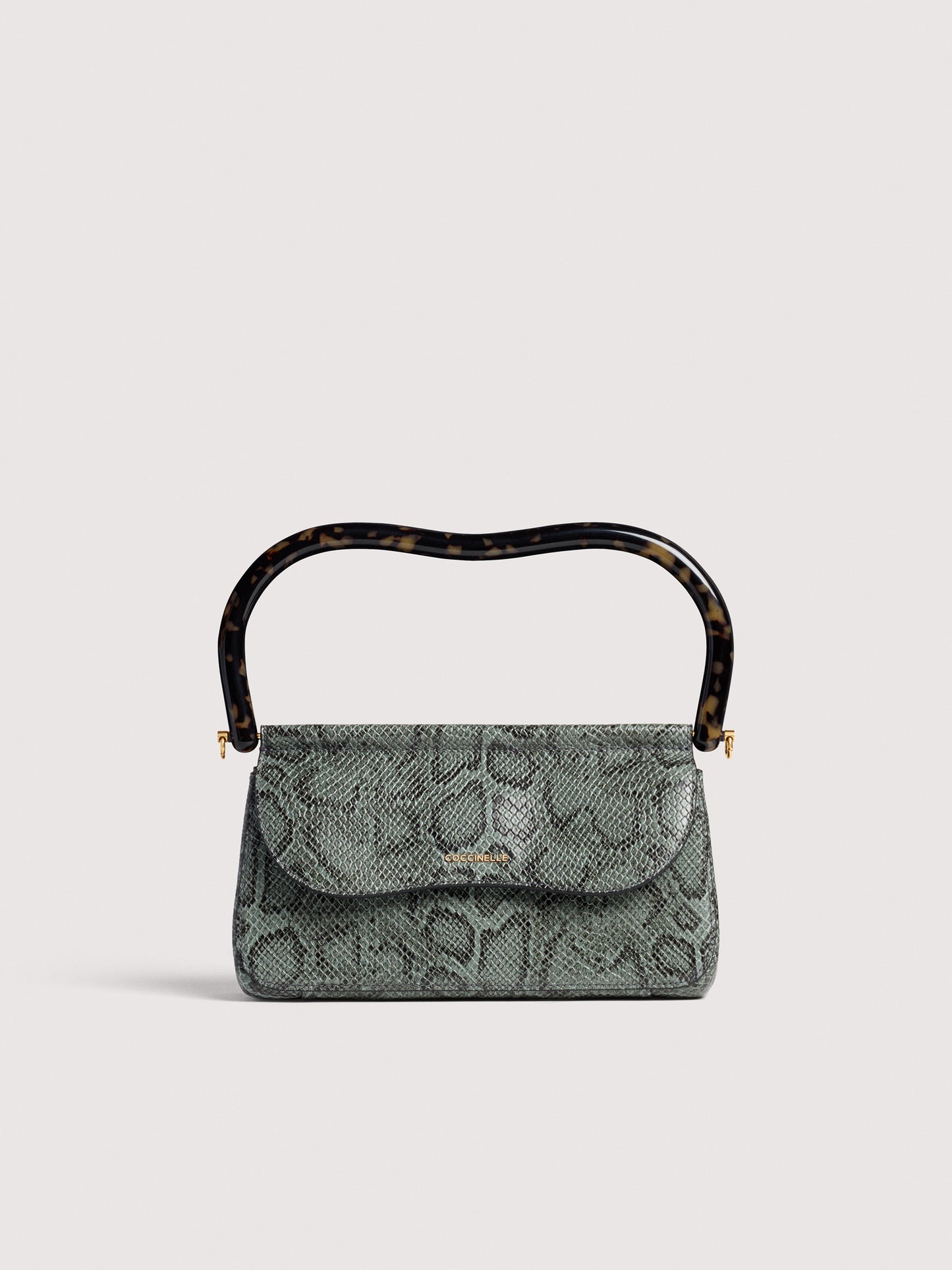 COCCINELLE CORA WATER SNAKE MEDIUM