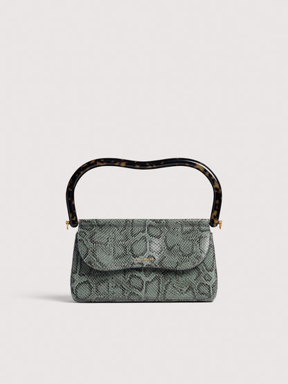 COCCINELLE CORA WATER SNAKE MEDIUM