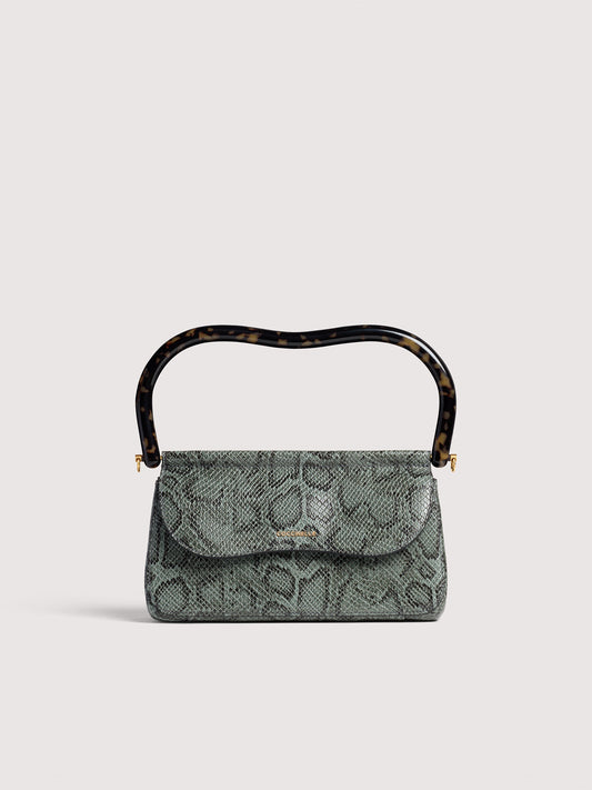 COCCINELLE CORA WATER SNAKE MEDIUM