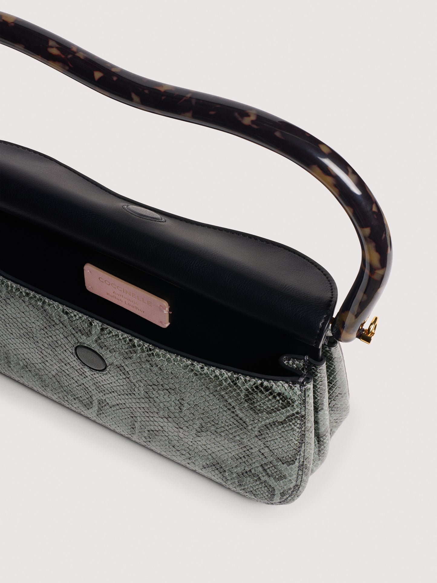 COCCINELLE CORA WATER SNAKE MEDIUM