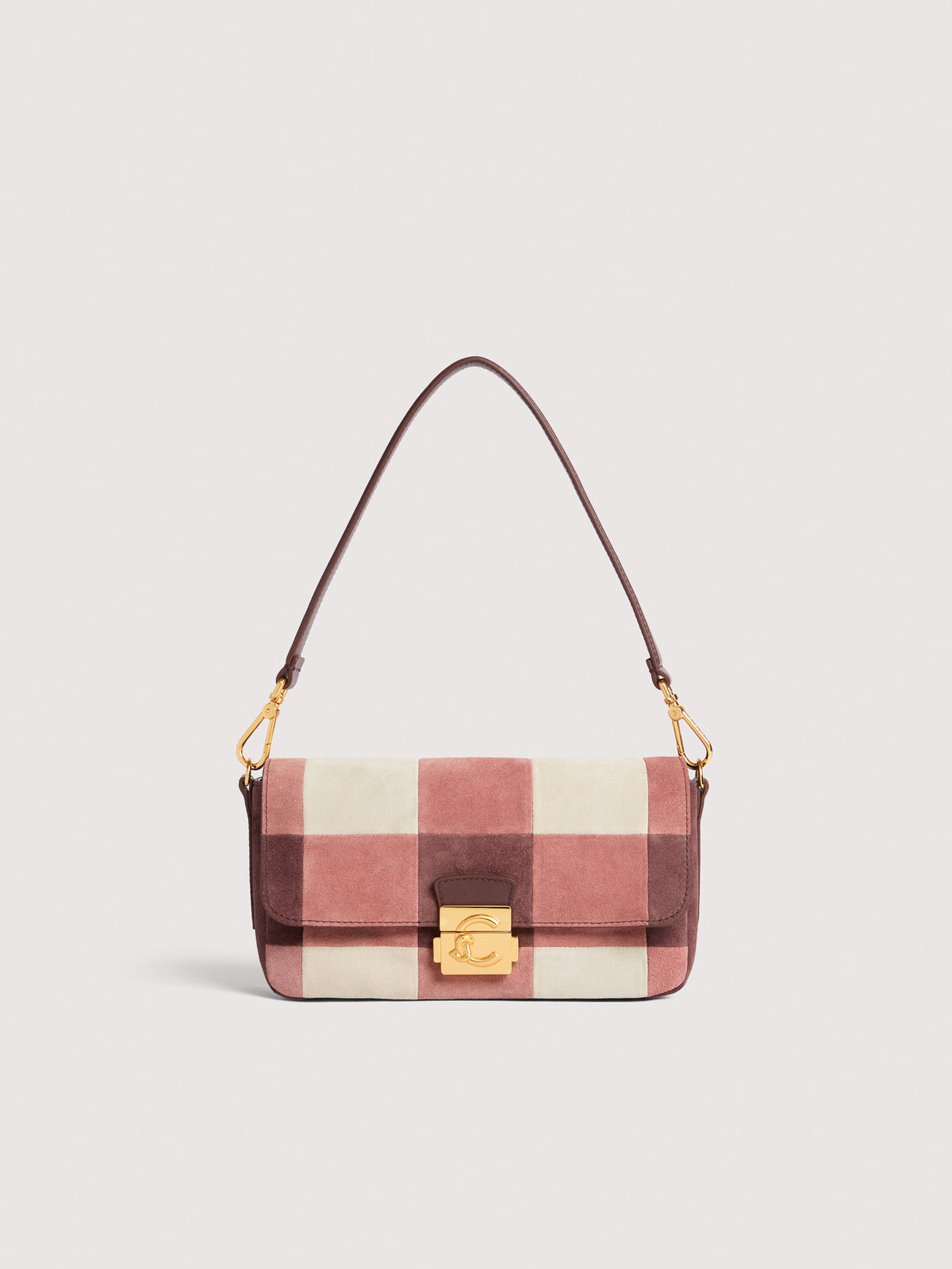 COCCINELLE C-ME LOCK VICHY PATCH MEDIUM