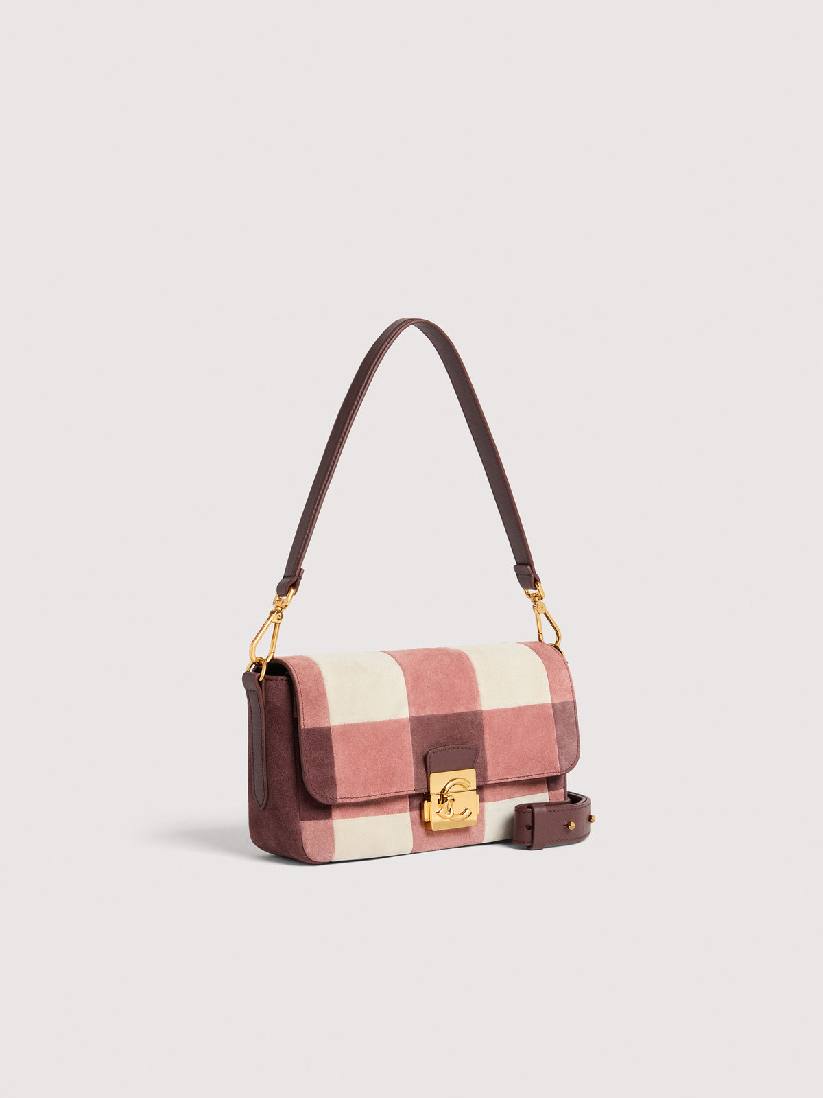 COCCINELLE C-ME LOCK VICHY PATCH MEDIUM