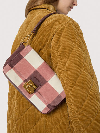 COCCINELLE C-ME LOCK VICHY PATCH MEDIUM