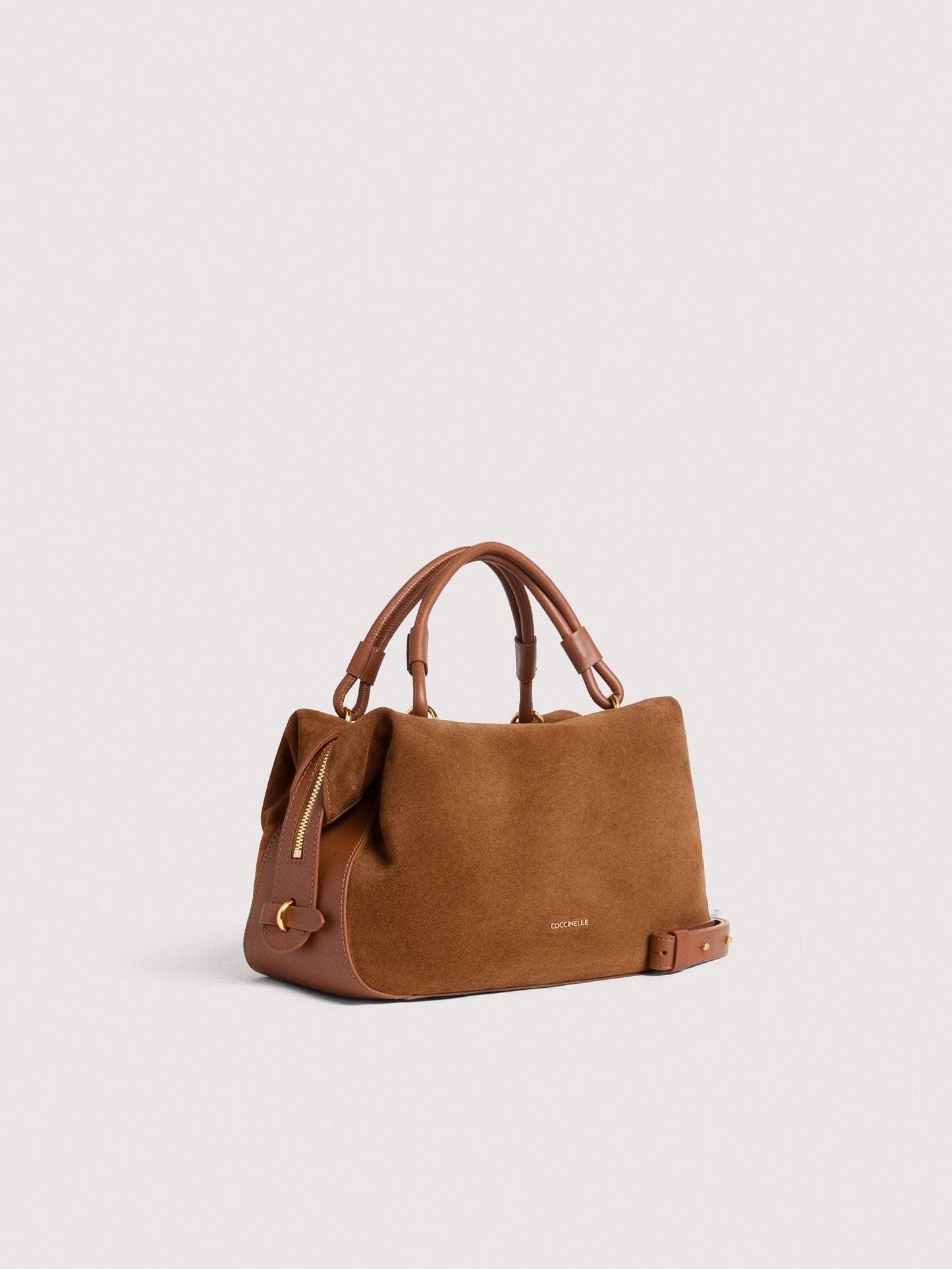 COCCINELLE LIZZIE SUEDE BIMATERIAL SMALL