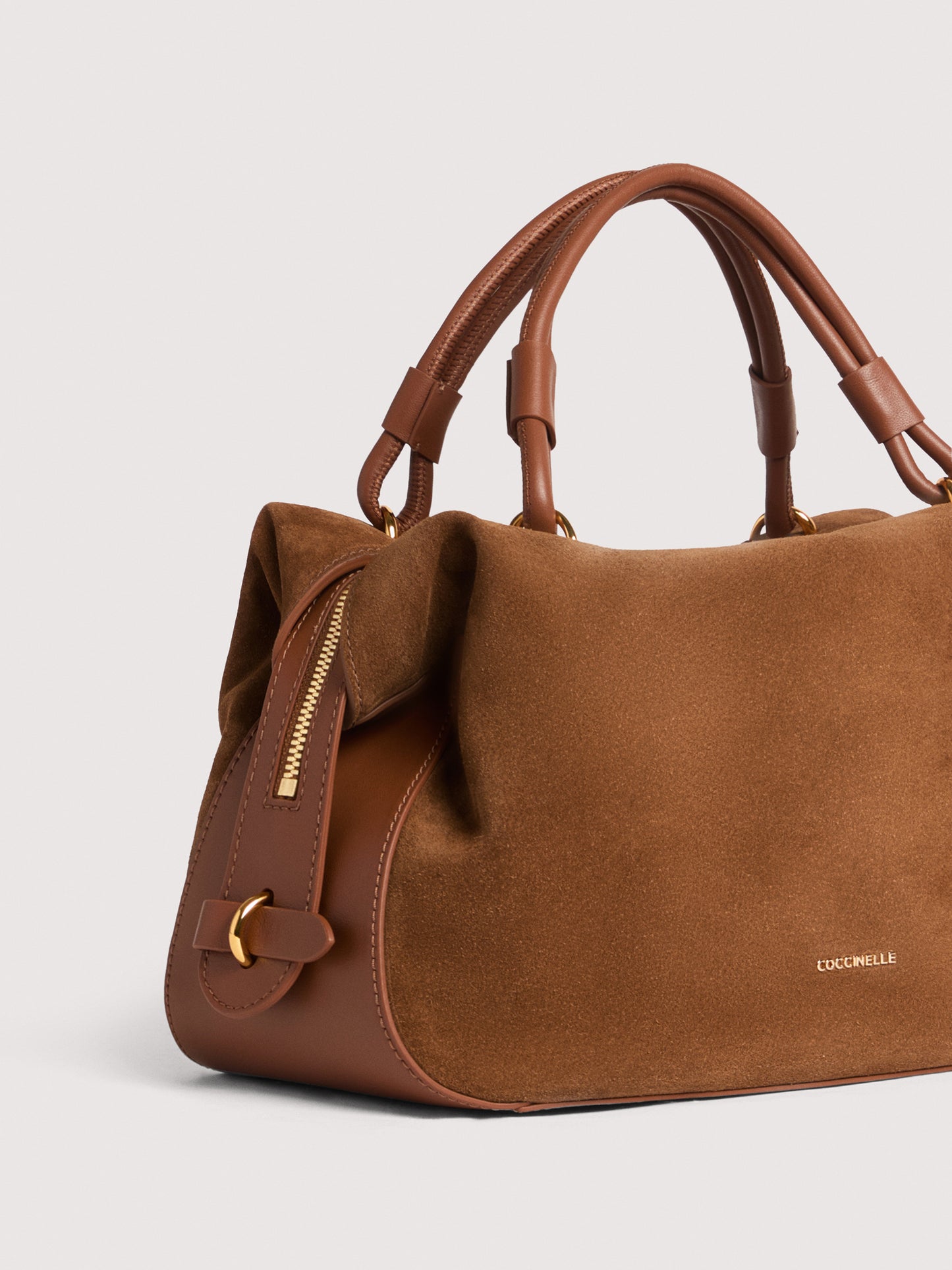 COCCINELLE LIZZIE SUEDE BIMATERIAL SMALL