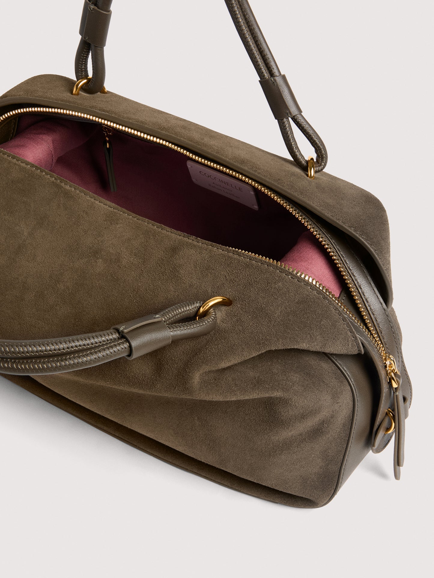 COCCINELLE LIZZIE SUEDE BIMATERIAL SMALL