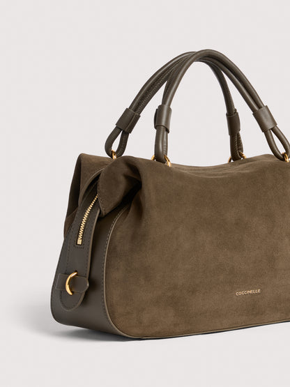 COCCINELLE LIZZIE SUEDE BIMATERIAL SMALL