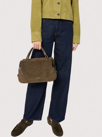 COCCINELLE LIZZIE SUEDE BIMATERIAL SMALL