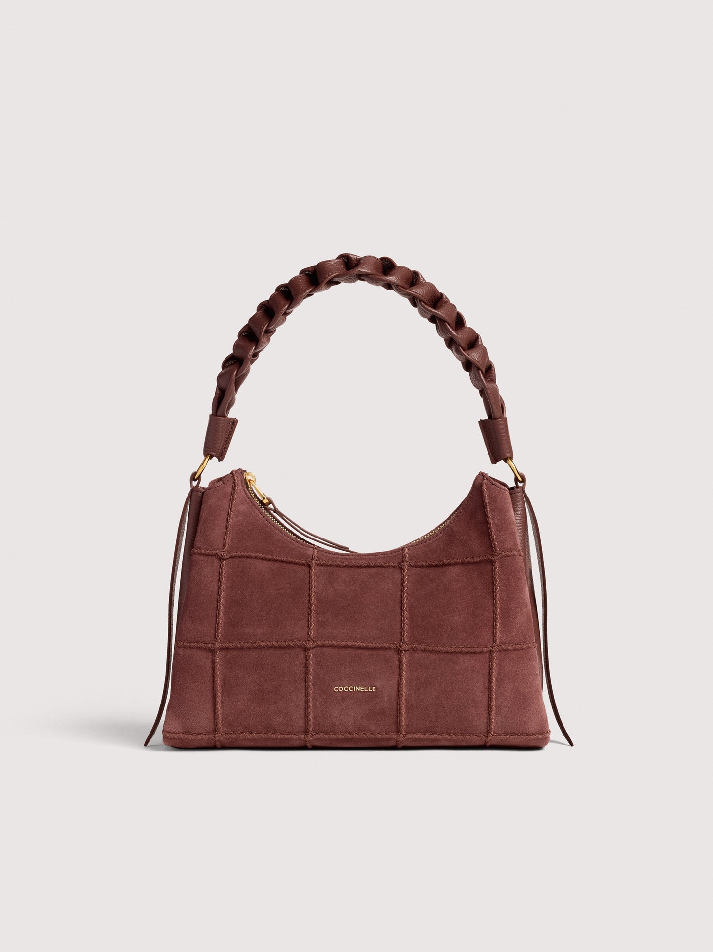 COCCINELLE BOHEME CHECK EMBROIDERY SMALL