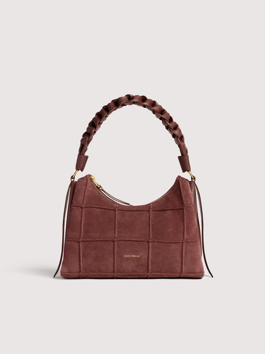 COCCINELLE BOHEME CHECK EMBROIDERY SMALL