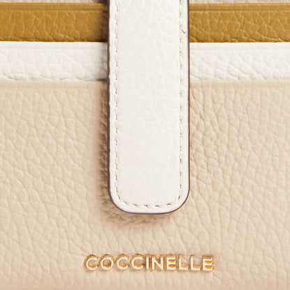 COCCINELLE METALLIC TRICOLOR