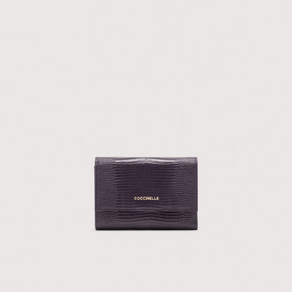 COCCINELLE METALLIC LIZARD MEDIUM