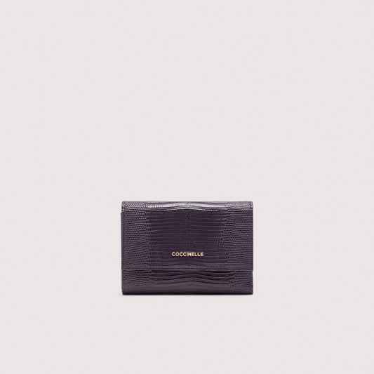 COCCINELLE METALLIC LIZARD MEDIUM